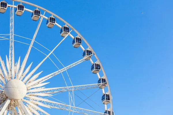 Ambersky Ferris Wheel Gdansk Розваги Подорожі — стокове фото