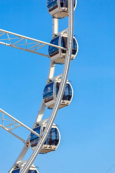 Ambersky Ferris Wheel Gdansk Розваги Подорожі — стокове фото