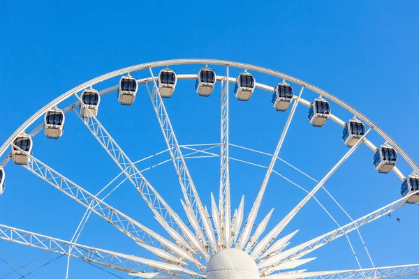 Ambersky Ferris Wheel Gdansk Розваги Подорожі — стокове фото