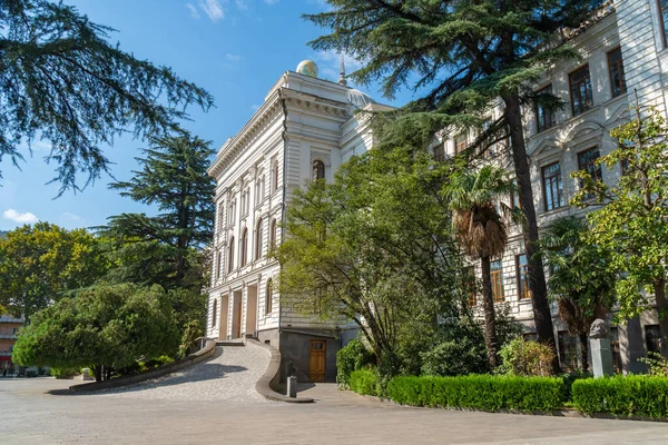Vista Universidade Estadual Tbilisi Estabelecida 1918 Educação — Fotografia de Stock