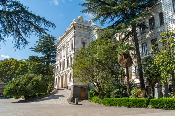 1918 'de kurulan Tiflis Eyalet Üniversitesi manzarası. Eğitim
