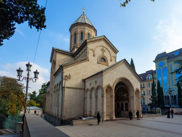 Kashveti Church George Central Tbilisi Religion — Stockfoto