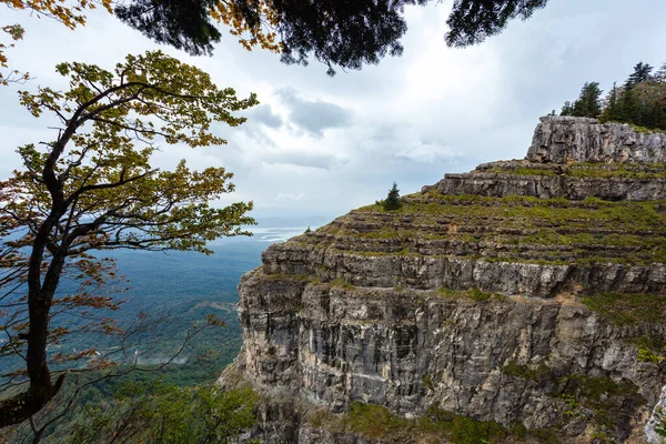 Georgia 'nın Racha bölgesinin güzel manzarası. Georgia 'ya git.