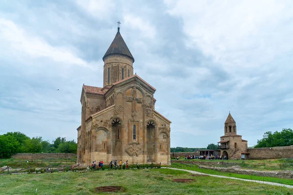 Kartli Georgia Mayo 2022 Antigua Iglesia Ortodoxa Pueblo Samtavisi Georgia —  Fotos de Stock