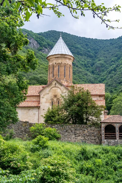 Kvatakhevi Medieval Georgian Orthodox Monastery Kartli Religion — Fotografia de Stock