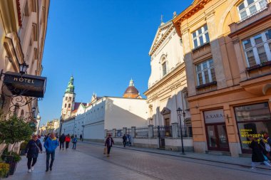 Krakow, Poland - 14 March, 2022: Saints Peter and Paul Church in Krakow. Religion