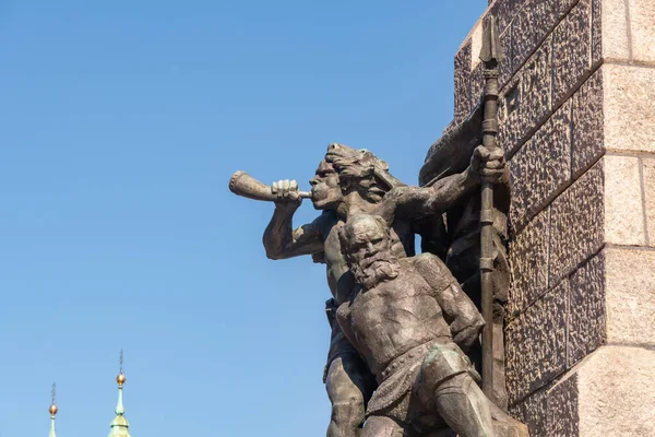 Krakow Poland March 2022 Grunwald Monument Krakow Architect Sculptor Antoni — Stockfoto