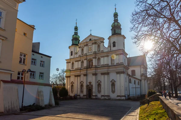 Krakow Poland March 2022 Church Anne Anne Street Old City —  Fotos de Stock