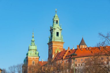 Wawel hill with cathedral and castle in Krakow. Travel