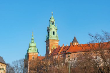 Wawel hill with cathedral and castle in Krakow. Travel