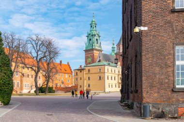 Wawel hill with cathedral and castle in Krakow. Travel