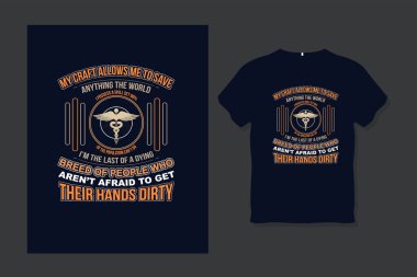 Medical T Shirt Design Template