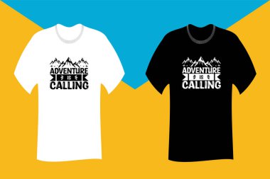 Macera, SVG T-Shirt Tasarımı