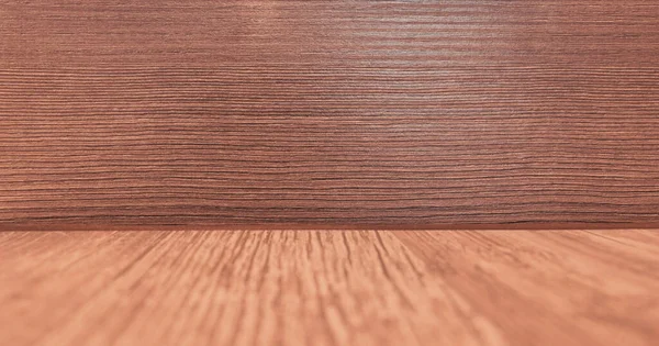 Brown Wooden Perspective Background Design — Foto de Stock