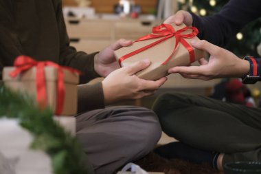 Mutlu Noeller, yeni yıl, tatiller ve kutlama konsepti.