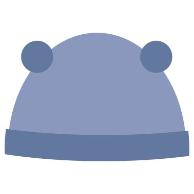 Bebek şapka izole beyaz arka plan üzerinde