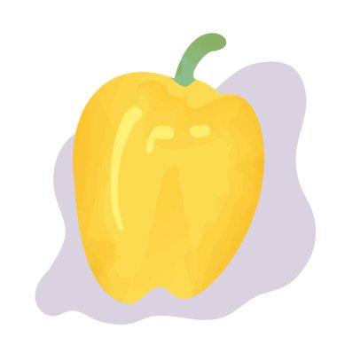 Sarı Tatlı Bulgar Çan Biberleri, Paprika Renkli Arkaplan