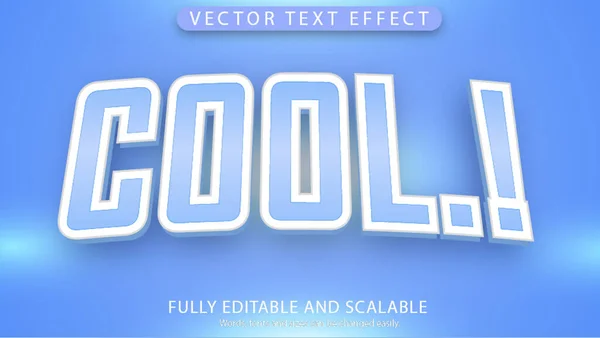 Cool Effet Texte Fichier Eps Modifiable — Image vectorielle