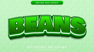 fasulye etkisi düzenlenebilir eps dosyası