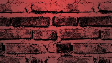  tuğla duvar dokusu arkaplan vektör dosyası