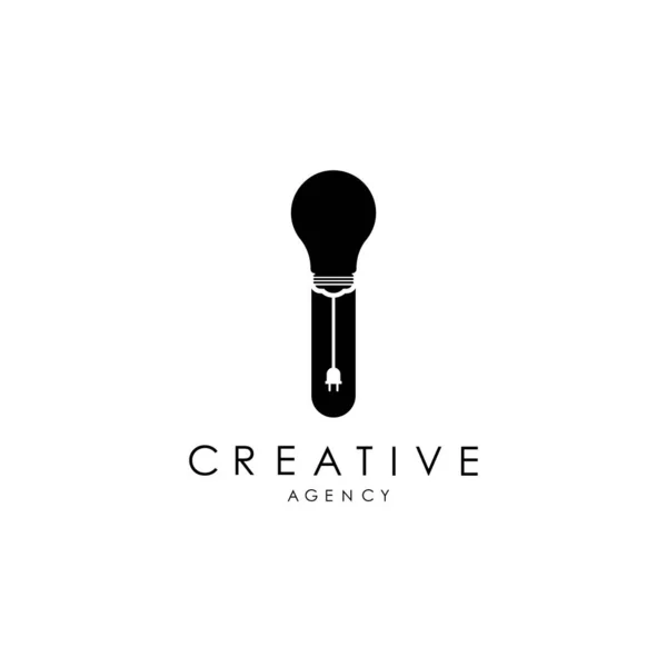 Creative Letter Logo Design Letter Icon Light Weight Logo Elegant — Stockový vektor