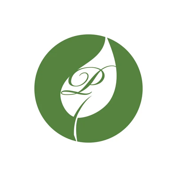 Litera Logo Projekt Wektora Szablonu Ikony — Wektor stockowy