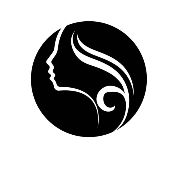 Frisyr Salong Logotyp Vektor Illustration Design — Stock vektor
