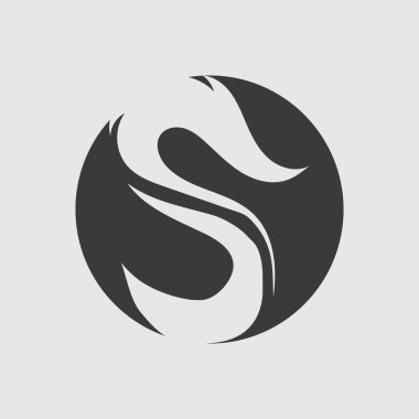S Harfi Logo Şablon vektör simgesi tasarımının yaratıcısı
