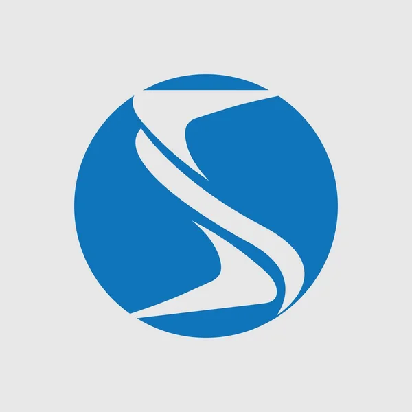 Kreatywny Wzór Ikony Wektorowej Litery Logo — Wektor stockowy