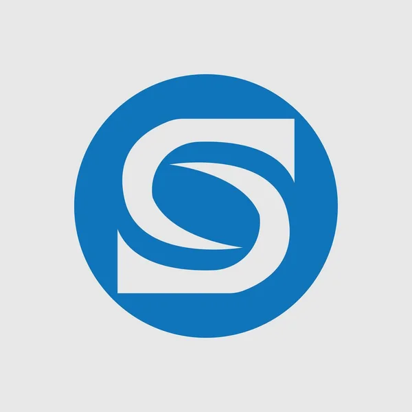 Kreatywny Wzór Ikony Wektorowej Litery Logo — Wektor stockowy