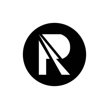 yaratıcı Harf R Logo Şablon vektör simgesi tasarımı