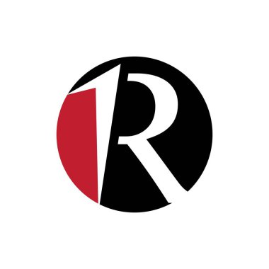 yaratıcı Harf R Logo Şablon vektör simgesi tasarımı