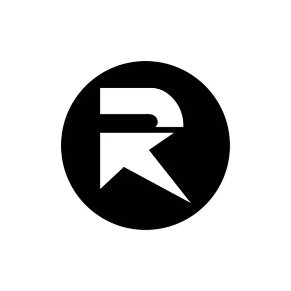 Carta Criativa Logotipo Modelo Vetor Ícone Design —  Vetores de Stock