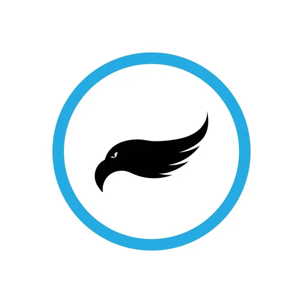 Adler Logo Vektor Illustration Design Vorlage Vektor — Stockvektor