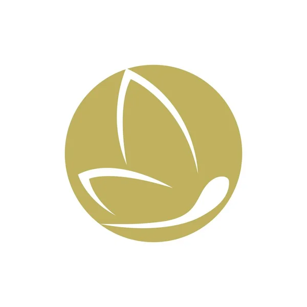Logo Motyla Wektor Ilustracji Wzór Projektu — Wektor stockowy