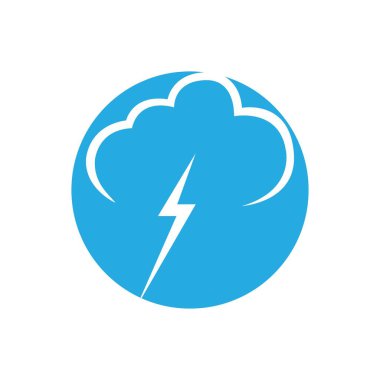 yağmur damlaları simgesi logo vektör illüstrasyon tasarımı