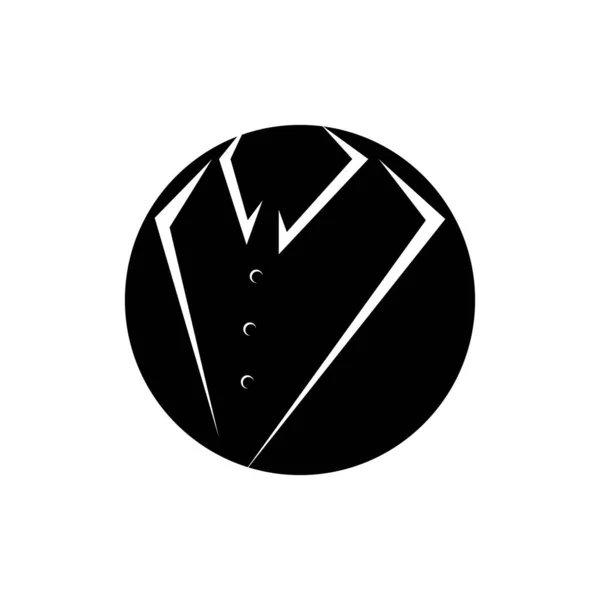 Vector Tuxedo Logo Illustration Design Vector — Stockvektor