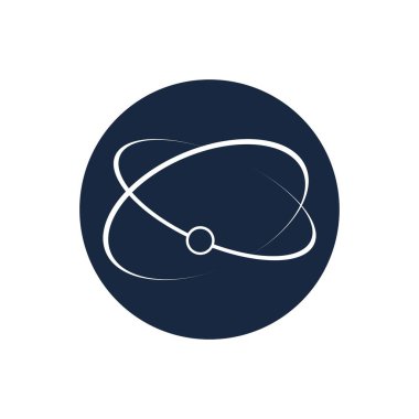 Teknoloji logosu vektör ikonu tasarımı