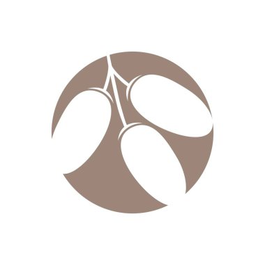 Marka ürünleri oluşturmak için Meyve Tarihleri Tasarım vektör çizimi