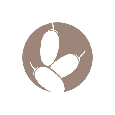 Marka ürünleri oluşturmak için Meyve Tarihleri Tasarım vektör çizimi