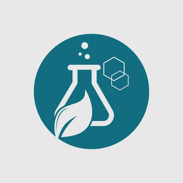 Векторна Ілюстрація Шаблону Дизайну Логотипу Лабораторії — стоковий вектор