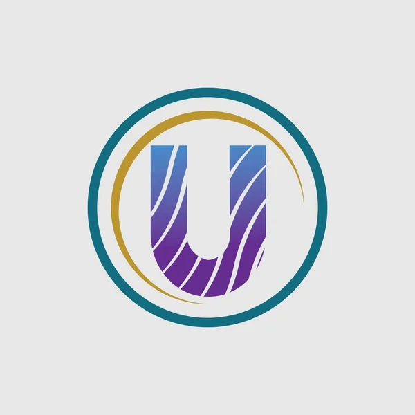 Litera Logo Design Pentru Brand Companiei Afaceri Magazin Brand — Vector de stoc
