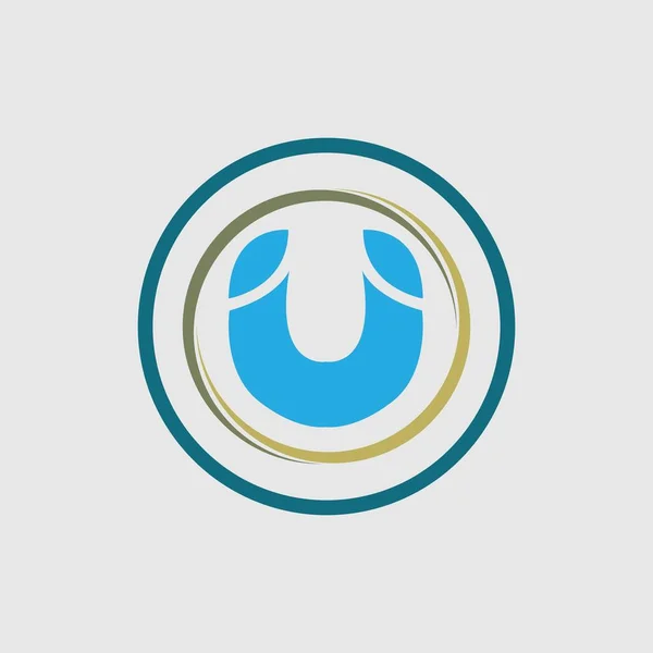Buchstabe Logo Design Für Firmenmarke Geschäft Shop Marke — Stockvektor