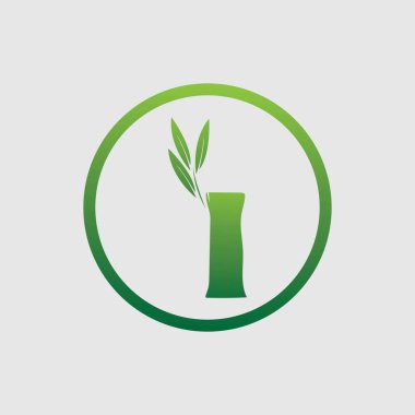 Doğa Bambu Logo vektör çizimi 