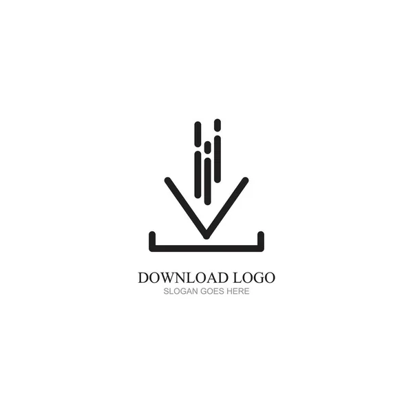 Download Icon Vector Symbol Illustration Design Template — Stock Vector
