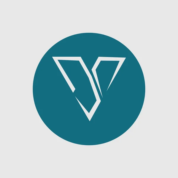 Vector Letter Business Logo Design Template — Vector de stock