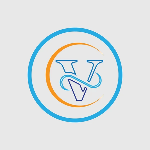 Літера Логотип Векторні Ілюстрації Шаблон Дизайну — стоковий вектор