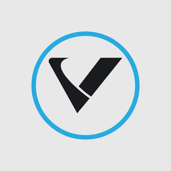 Carta Logotipo Modelo Design Ilustração Vetorial —  Vetores de Stock