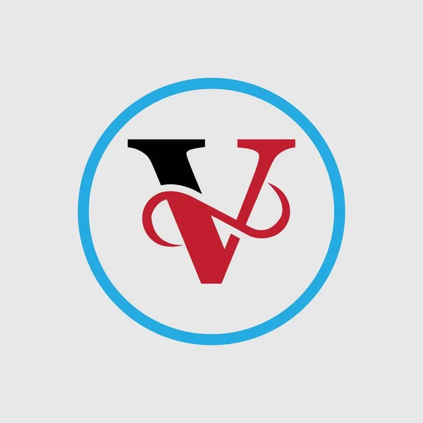 List Logo Wektor Ilustracja Wzór Projektu — Wektor stockowy