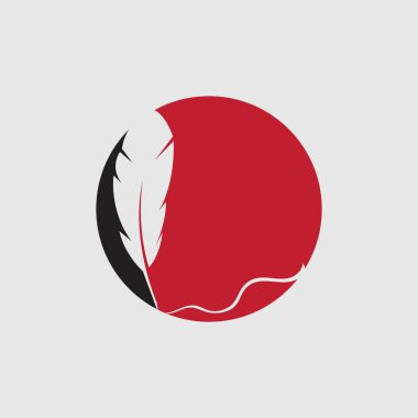 Tüy logo resimleri tasarım şablonu